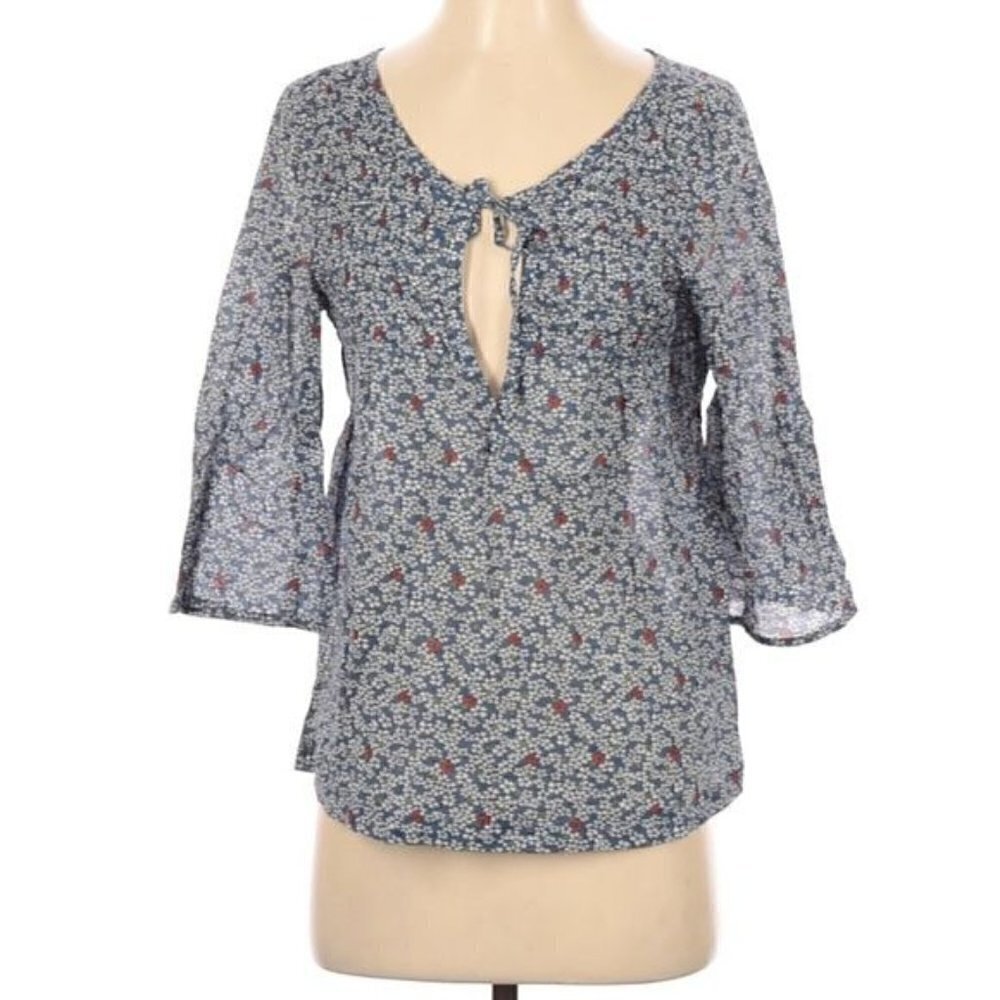 Hollister Floral Blouse